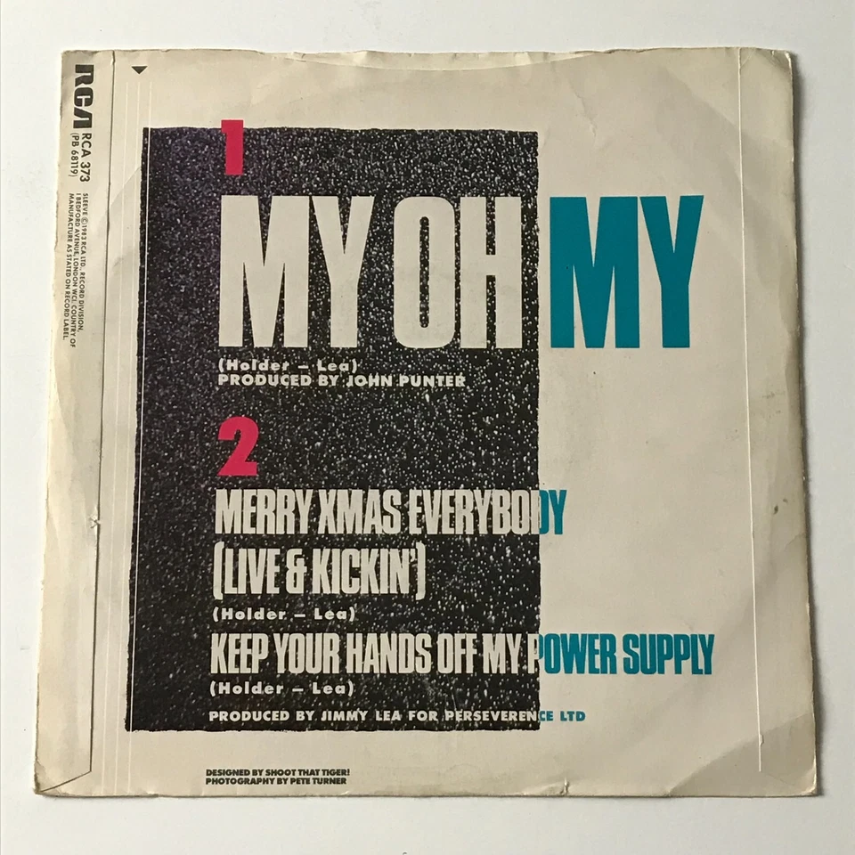 Slade - My Oh My/Merry Xmas Ltd Edn 7" Vinyl Record - RCA 373 - Image 2 of 4