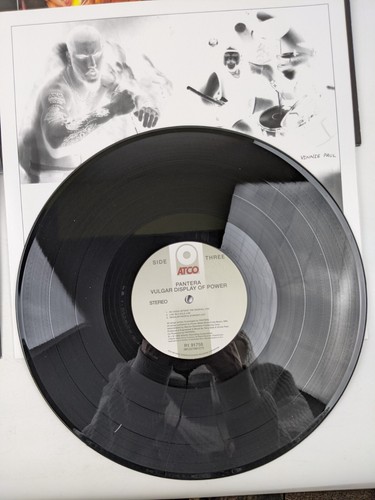 PANTERA Vulgar Display of Power 2LP ATCO VINYL R1 91758 - Picture 12 of 12