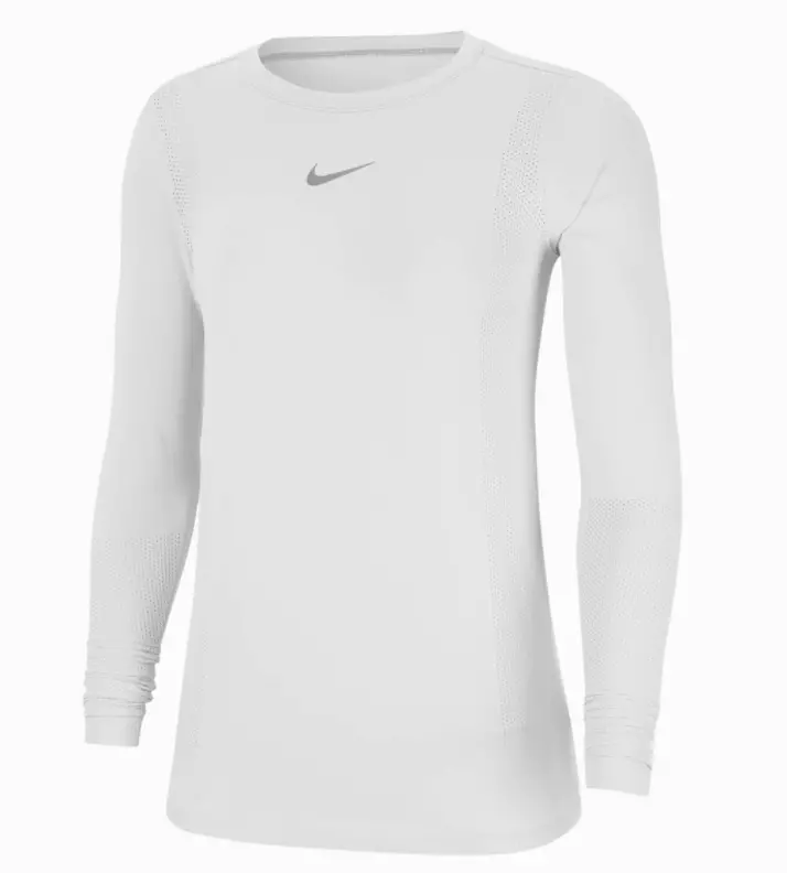 NWT Women s Nike Infinite Long Sleeve Running Top Shirt White