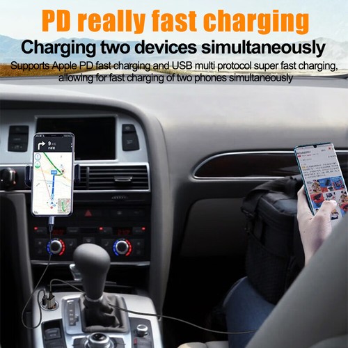 Fast Car Charger 4 USB Port + Type C Universal Socket Adapter For iphone Samsung - Picture 11 of 20