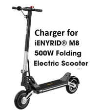 🔥Charger For iENYRID M8 500W Folding Electric Scooter