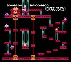 NES / Famicom Spiel - Donkey Kong JAP Modul