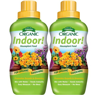 Espoma 8 Ounce Concentrated Organic Indoor Plant Food - Indoor Plant  Fertiliz... | eBay