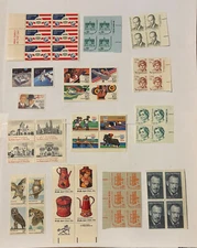 Collection over 20 dollars face value US Postage Stamps Lot 1001