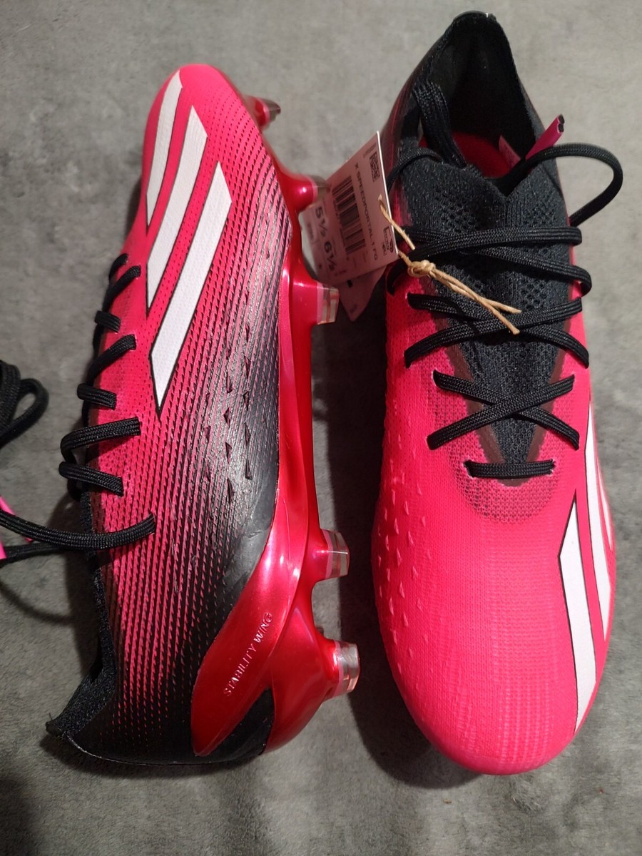 ADIDAS X SPEEDPORTAL.1 FG PINK/BLACK Soccer Cleats GZ5108 Men's