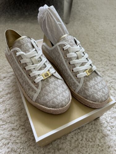 Women’s Sneakers & Athletic Shoes MICHAEL Michael Kors Libby Slide MK logo 7.5 - Picture 1 of 6