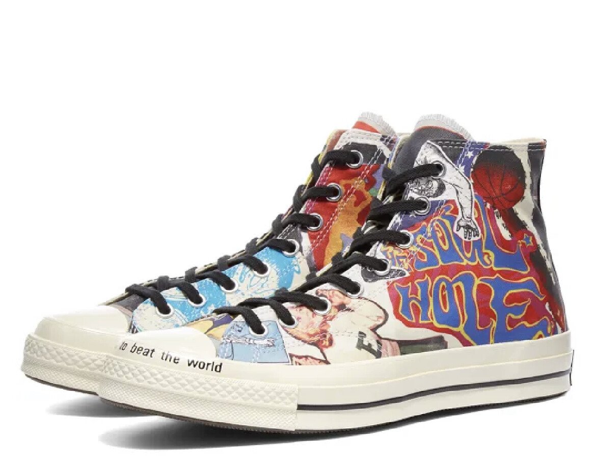 CONVERSE CHUCK TAYLOR HI 70 EGRET MULTICOLOR US Men\u0026#039;s 8 Brand new UK 8  EUR 41.5 | eBay