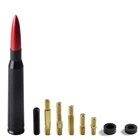 Red 5" 50 CAL BULLET ANTENNA AERIAL FIT FOR HARLEY DAVIDSON STREET GLIDE