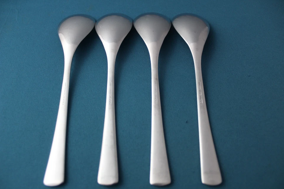 Colheres de sopa ovais 4 lugares WMF DOMUS aço inoxidável Coreia moderna 7 3/8" - Imagem 4 de 4