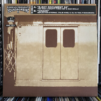 THE HIGH & MIGHTY - B-BOY DOCUMENT 99 (12'') 2001!!  RARE!!  MOS DEF + MAD SKILLZ