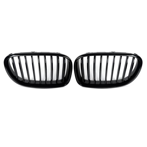 For BMW F01 F02 F03 F04 2009-2015 2Pcs Gloss/Matte Black Front Bumper Grille ABS - Picture 9 of 20