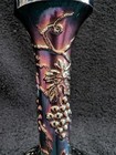 Northwood Amethyst Grape n Cable Carnival Candle Stick                       (A) — photo 9