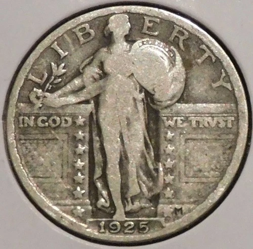 Silver Quarter - Standing Liberty - 1925 [103]