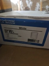System Sensor SPWL Fire Alarm - White