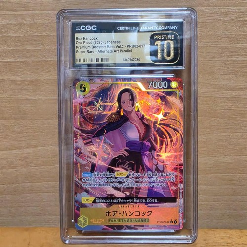 Boa Hancock (Alternate Art) graded CGC 10 for sale on eBay