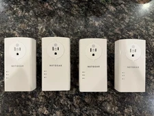 NETGEAR Powerline Adapter Kit 2000 MBPS Wall-Plug PLP2000-100PAS, White