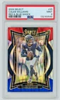 CALEB WILLIAMS 2024 Panini Select Red & Blue Shock Rc #25 PSA 9 Chicago Bears a