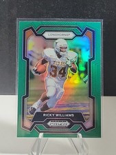 2024 Panini Prizm Draft Picks - Ricky Williams #77 Green Prizm Texas Longhorns