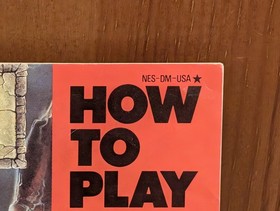 Dungeon Magic: Instruction Booklet Manual Only (Nintendo, NES-DM-USA) - VGUC