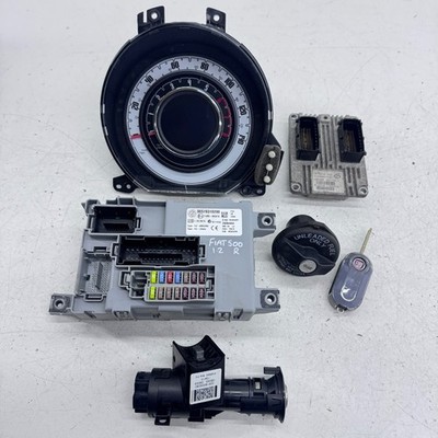 FIAT 500 STEUERGERÄT KIT 51957016 MOTORSTEUERUNG 69PS 1.2 BENZIN 169A4.000 07-15
