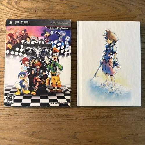 Kingdom Hearts HD 1.5 Remix Limited Edition PS3 W/ Artbook Case - PlayStation 3