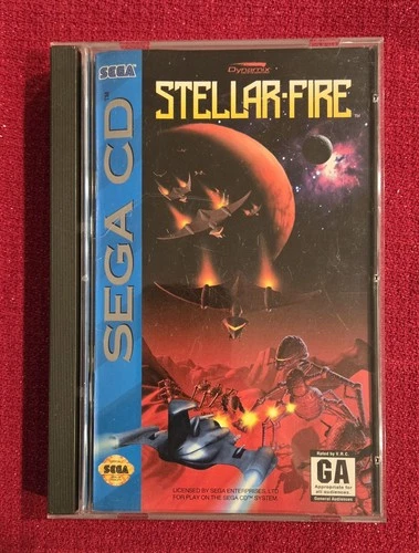 Stellar-Fire (Sega CD, 1993) Complete  - Tested - Authentic
