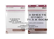 TRACING PATTERN SHEETS *2 PACKS 2 SIZES FOR DRESSMAKER