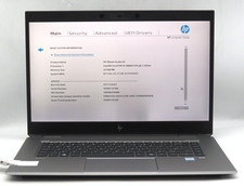 HP ZBook Studio G5/ i9-9880H 2.30GHz/32GB RAM/No Storage/No OS
