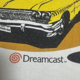 Vintage 90s Crazy Taxi Axel Sega Dreamcast Promo Video Game Tee T-shirt