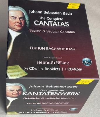 Bach  Complete Cantatas, Edition Bachakademie, 71 CD box set / Hänssler