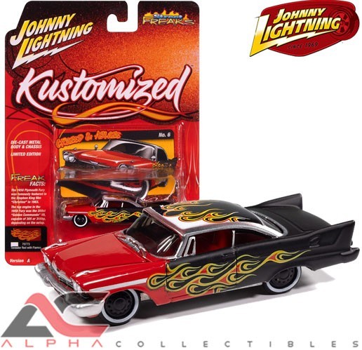 JOHNNY LIGHTNING 1:64 JLSP416B 1958 PLYMOUTH FURY 