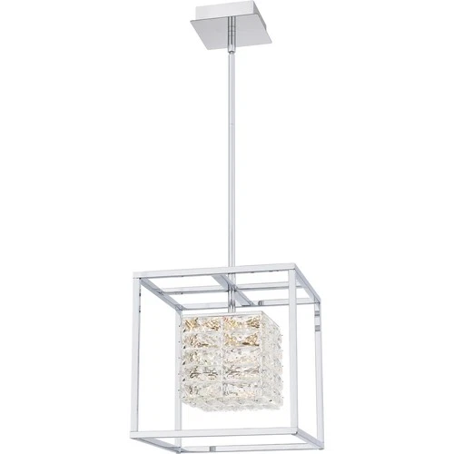Polished Chrome LED Pendant from the Dazzle Collection - Picture 1 of 6
