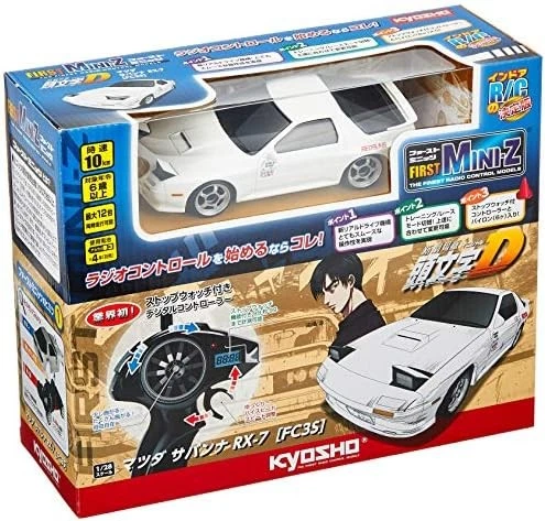 Kyosho Radio Control Electric Touring Car First Minute Initial D Mazda Savannah - Image 3 of 4