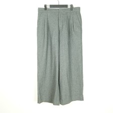 Madewell Pants Womens SZ 12 Wool Blend Wide Leg Low Slung Harlow Office Career