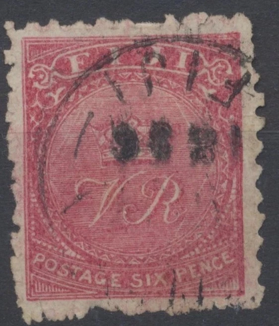 Fiji Stamps 1881 SG39;40;40a;45 Used CV £49.5 - Image 4 of 4