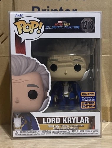 Marvel Funko Pop Lord Krylar - Ant-Man And The Wasp Quantumania #1218 + Protect