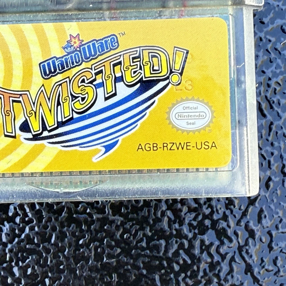 WarioWare Twisted GBA Auténtico Nintendo Game Boy Advance Wario Ware Genuino Foto 3 de 4
