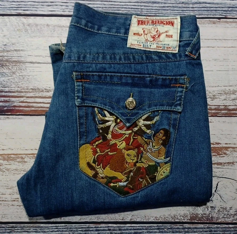 Preços baixos em True Religion World Tour Jeans True Religion