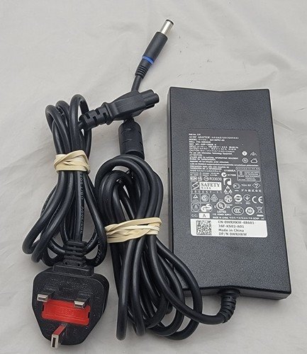 Genuine Dell AC Adapter Charger - 19.5V 6.7A 130W 7.4 x 5.0 mm WRHKW DA130PE1-00 - Afbeelding 1 van 4