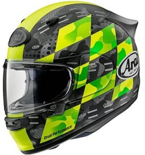 Arai Astro GX Checker Yellow Full Face M:57-58cm New From Japan