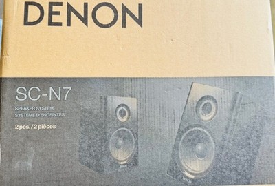 Denon SC-N7 Lautsprecher, Schwarz, Neuwertig da ungeöffnet!