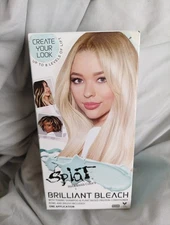 Splat Brilliant Bleach Kit Hair Color w/ Toning Shampoo  Conditioner