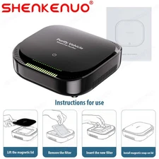 BLACK SMART CAR AIR PURIFIER,Air Cleaner,Auto Air Purifier,Deodorization