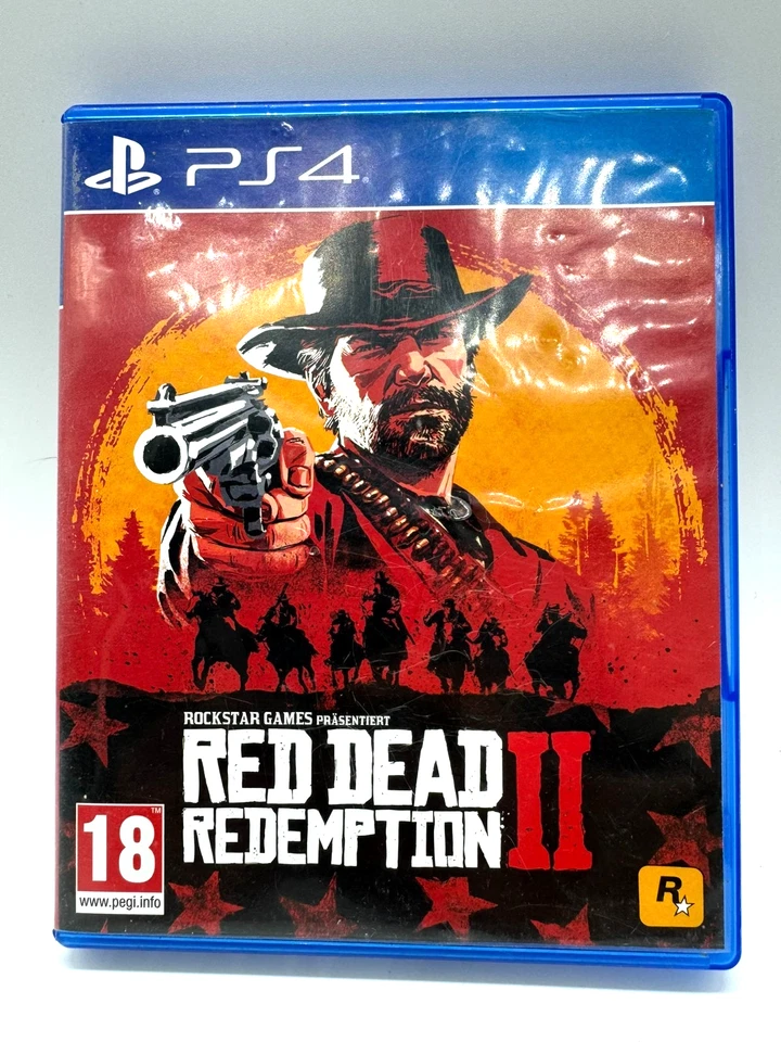 Red Dead Redemptions II Sony Playstation 4 Ps4 Spiel Gut - ohne Inlay/Anleitung, Foto 1 von 3
