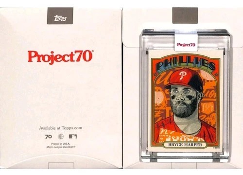 TOPPS PROJECT 70 #847 1972 BRYCE HARPER  MORNING BREATH PHILADELPHIA PHILLIES 