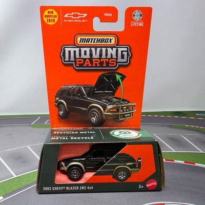 2002 Chevy Blazer ZR2 4x4 * 2026 Matchbox Moving Parts Case R