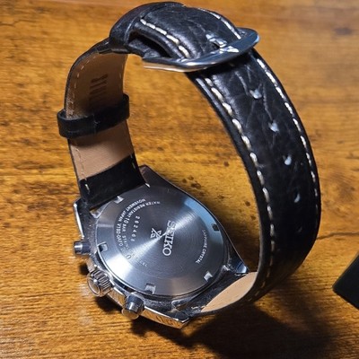 Seiko Prospex SSC813 Chronograph Quartz 100m Stainless Steel Black