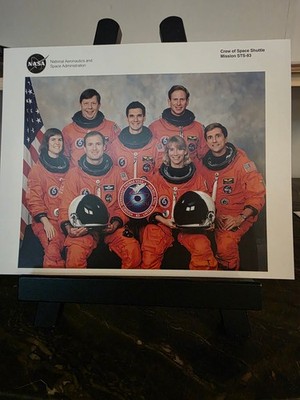 Crew Of Space Shuttle Mission STS-83 Official NASA 8x10 Photo