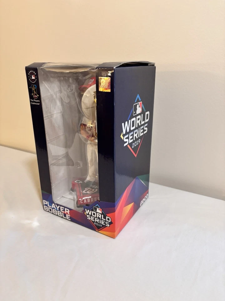 Asdrubal Cabrera 2019 Washington Nationals World Series Champion Bobblehead 2019 - Image 3 of 3