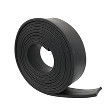 Black Heat Resistant Silicone Rubber Roll Strips Sheeting High Temp 60A, No A...